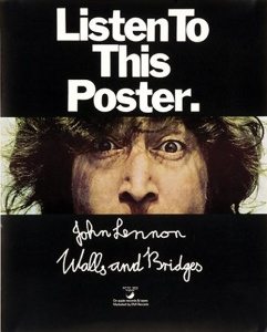 John Lennon Listen To This Poster