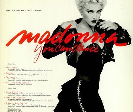Madonna You Can Dance Single Edits