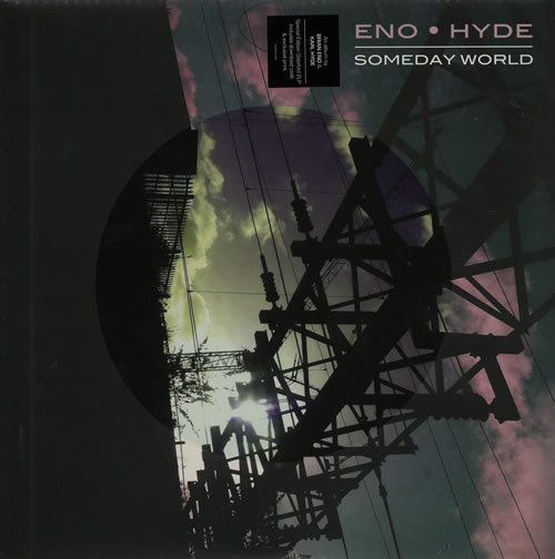 Great collaboration between Eno and Underworld's Karl Hyde, includes exclusive art print
