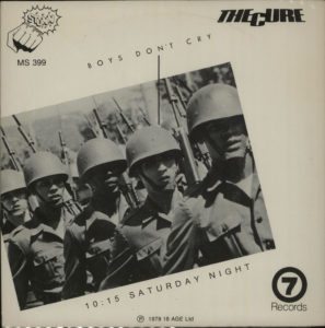 Boys Don't Cry 1979 Australian 7" vinyl single on the 'Stunn' 18 Age Record label