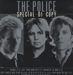 The Police & Sting Special DJ Copy - 1986 A&M Japanese promotional only vinyl LP was produced in small numbers and issued to top radio jocks only