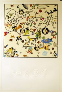 Led Zeppelin III - very rare 2014 UK limited edition 36" x 24" litho print