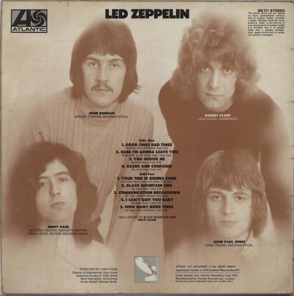 Investment Vinyl: Led Zeppelin First Issue ‘superhype’ Lp, Turquoise 