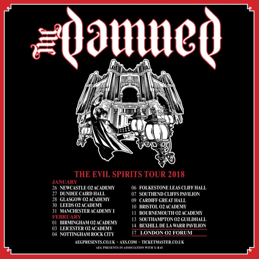 The Damned announce new album Record Collecting Vinyl & CD New, Rare