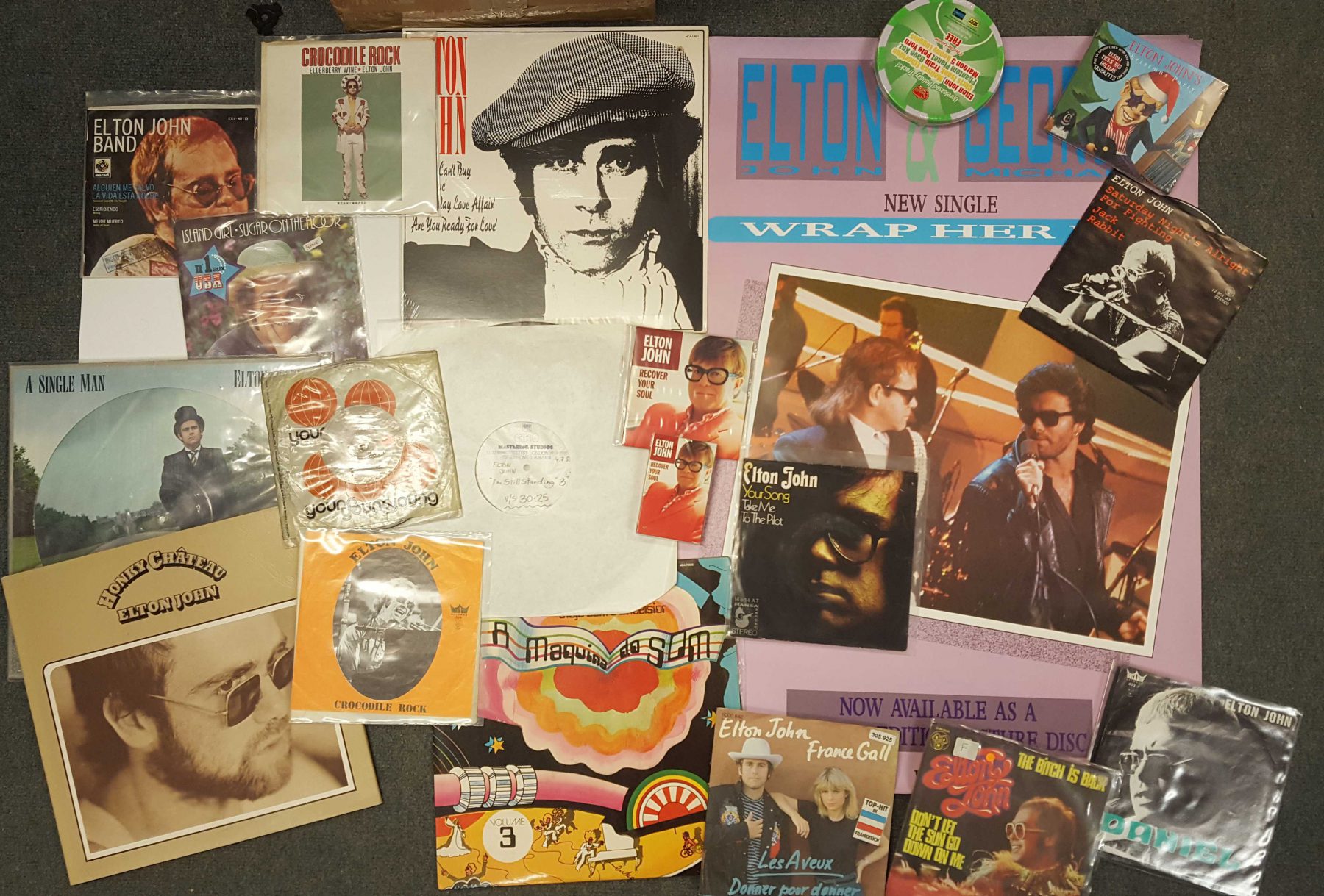 Elton John collection of rare Vinyl & CDs has just landed at eil.com ...