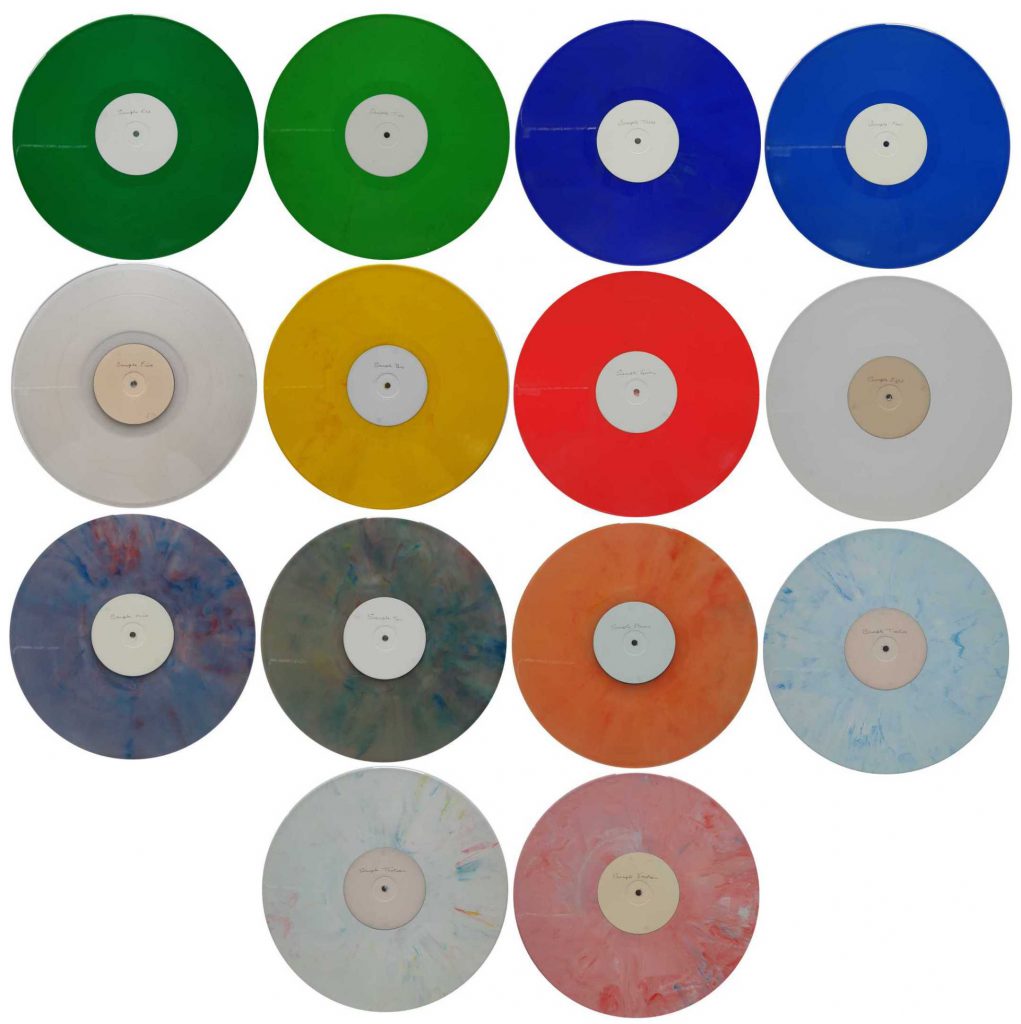 Uber Rare AC/DC Thunderstruck – Set Of 12″ Test Pressings On Coloured ...